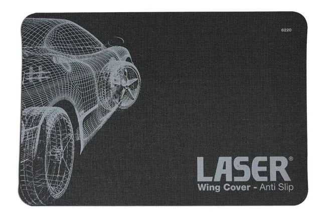 Laser Tools LAS-6220 csúszásmentes sárvédő takaró, fekete, 900 x 610 x 5 mm termék fő termékképe