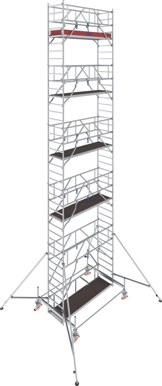 Krause STABILO Professional gurulóállvány, 100 -as sorozat, mezőméret: 2.5 m x 0.75 m, munkamagasság: 11.5 m termék fő termékképe