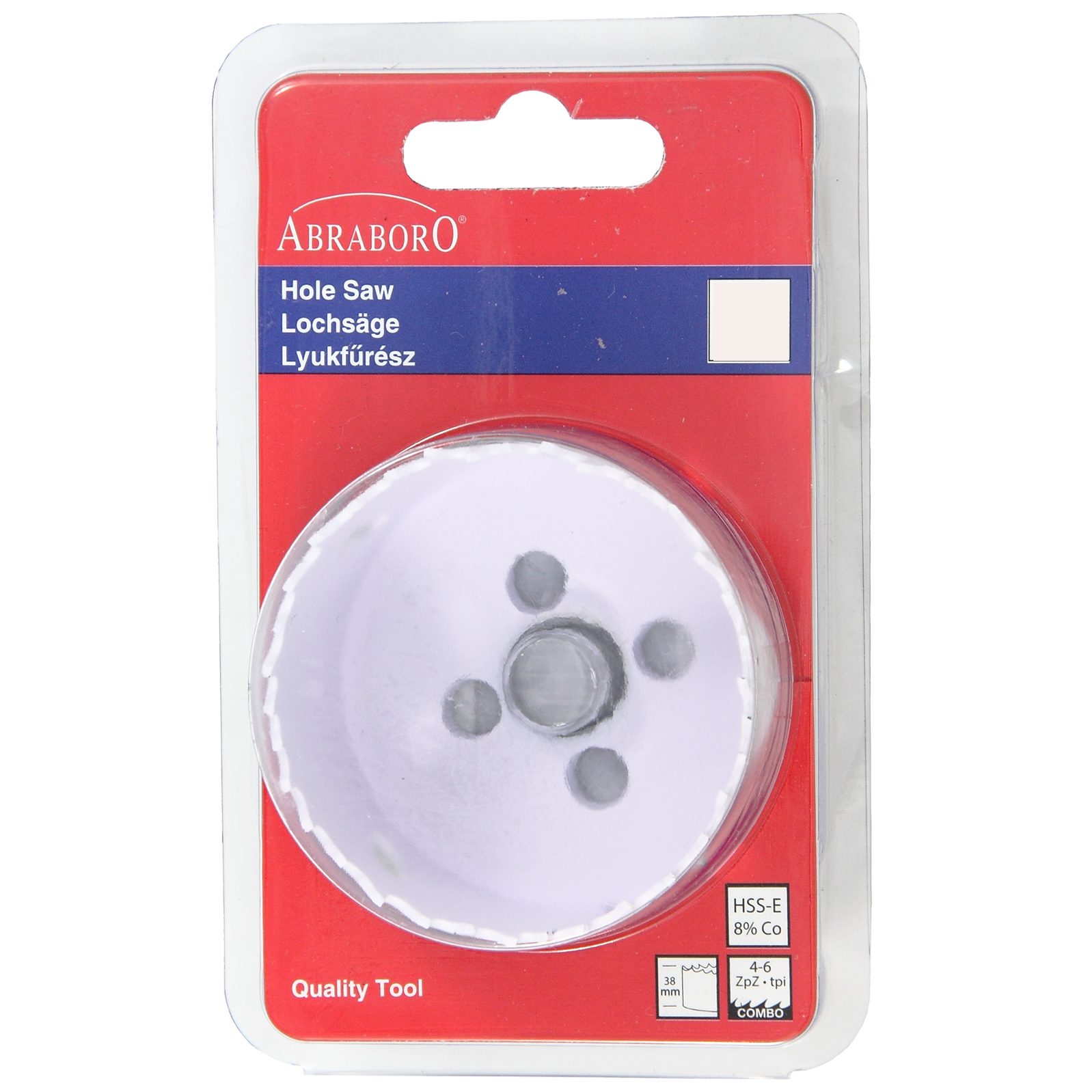 Abraboro 76 mm HSS-Co lyukfűrész termék fő termékképe