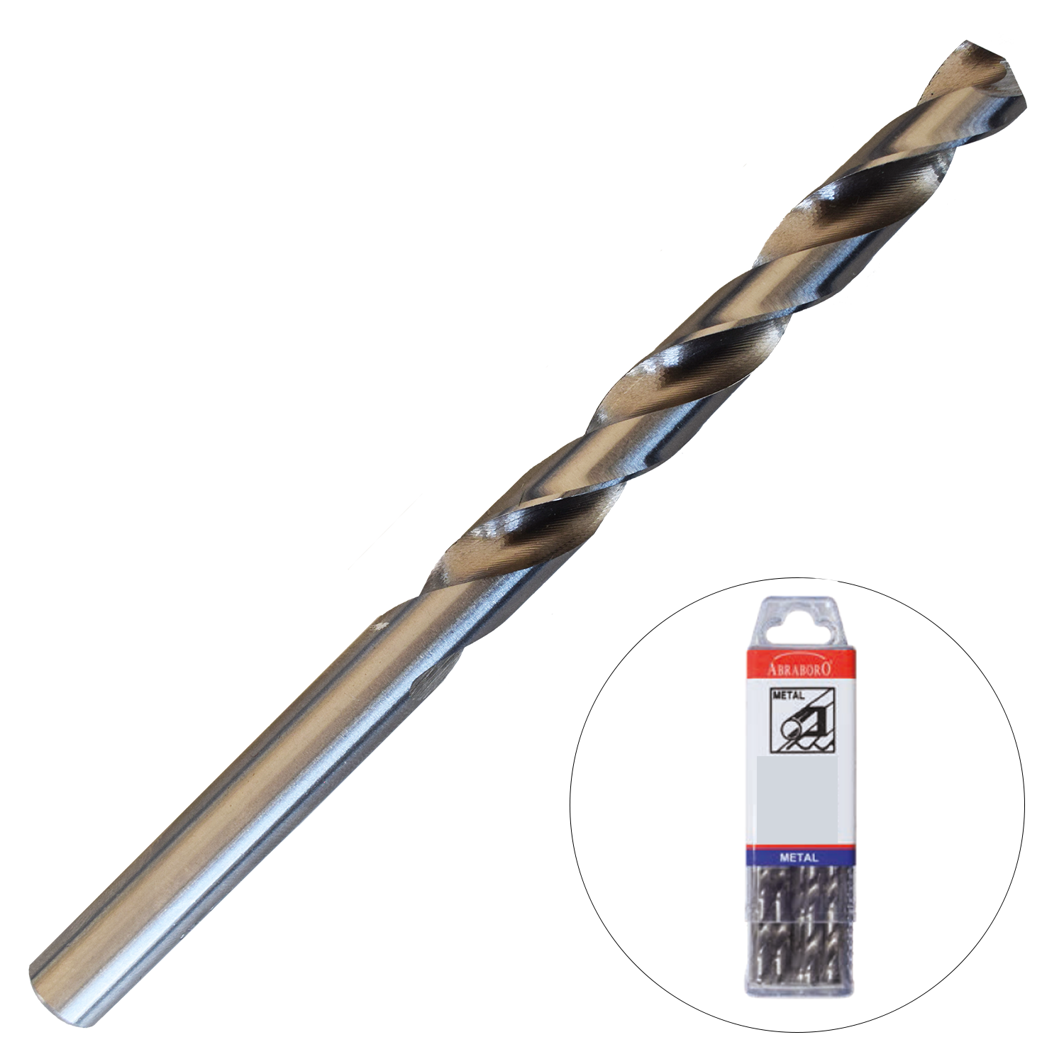 Abraboro 9.1 x 125 / 81 mm HSS-GS fémfúró X-Pack, 10 db/csomag termék fő termékképe