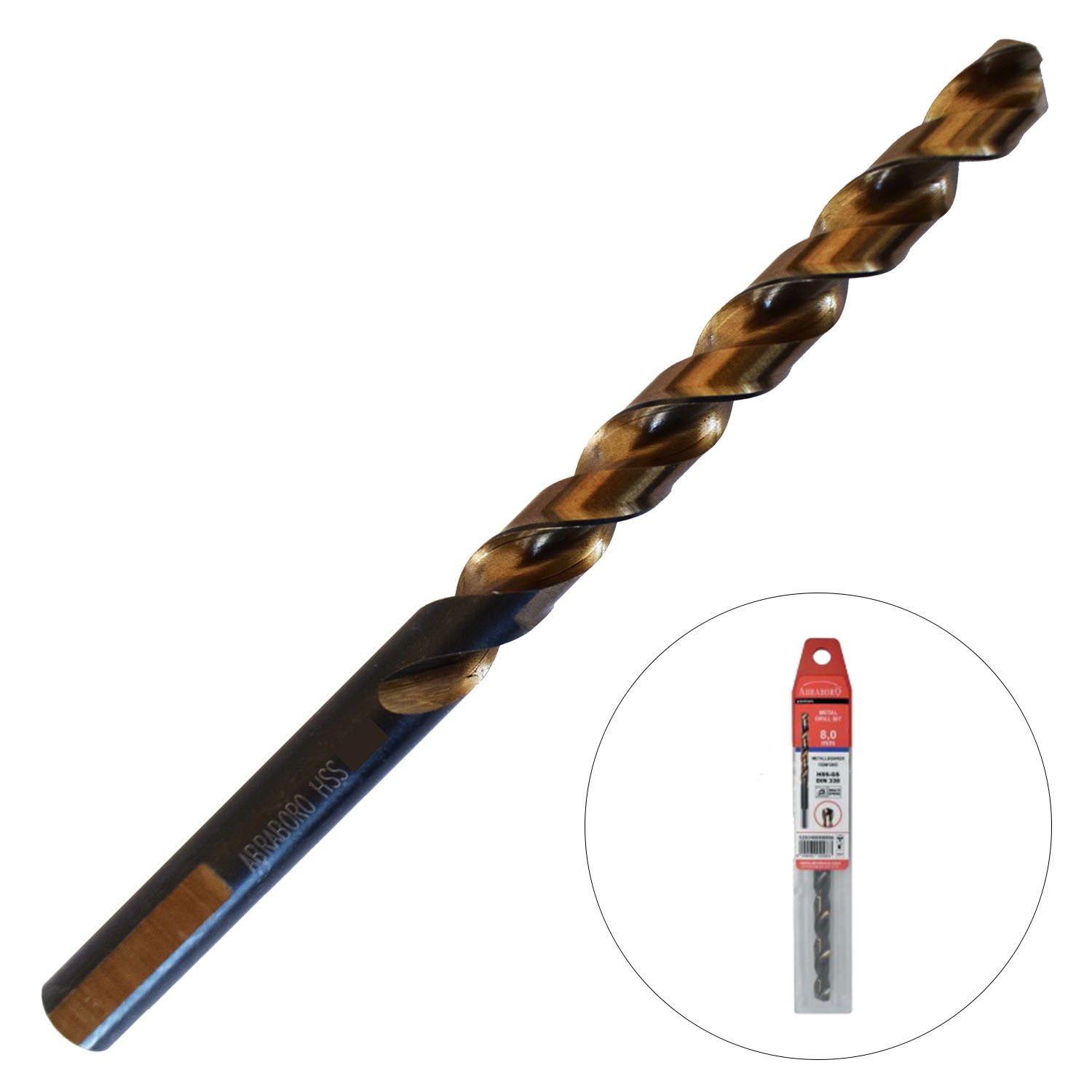 Abraboro 4.2 x 75 / 43 mm MULTISPEED HSS-GS fémfúró háromszög szárral, EV-Pack termék fő termékképe