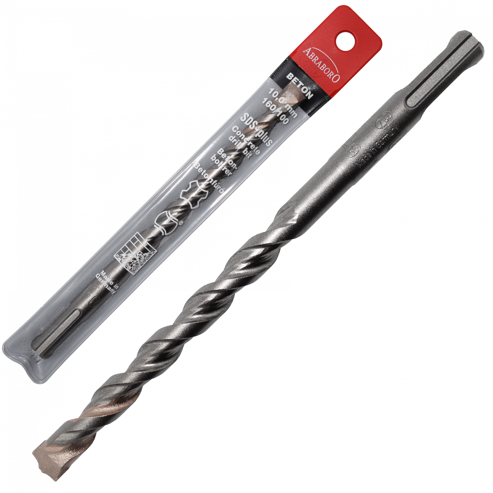 Abraboro 12 x 600 / 550 mm SDS-plus TWIXX betonfúró műanyag tasakban termék fő termékképe