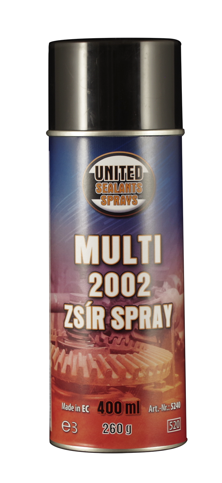 UNITED SPRAYS MULTI 2002 ZSÍR SPRAY 400ML termék fő termékképe