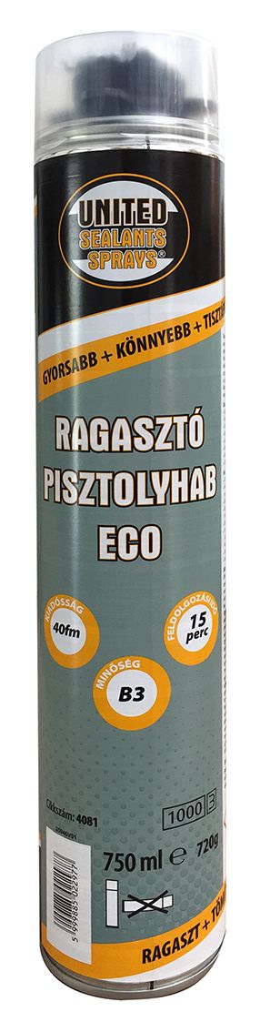 UNITED SEALANTS RAGASZTÓ PISZTOLYHAB ECO 750ML B3 termék fő termékképe
