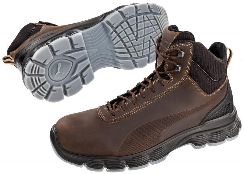 Puma Condor Brown Mid S3 ESD SRC védőbakancs termék fő termékképe