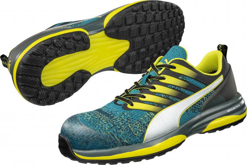 Puma Charge Green Low S1P ESD HRO SRC munkavédelmi cipő, citrom/zöld termék fő termékképe