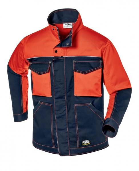 Sir Safety `FUSION` Munkakabát 100% pamut 200gr/m2 navy/narancs 54/XL termék fő termékképe