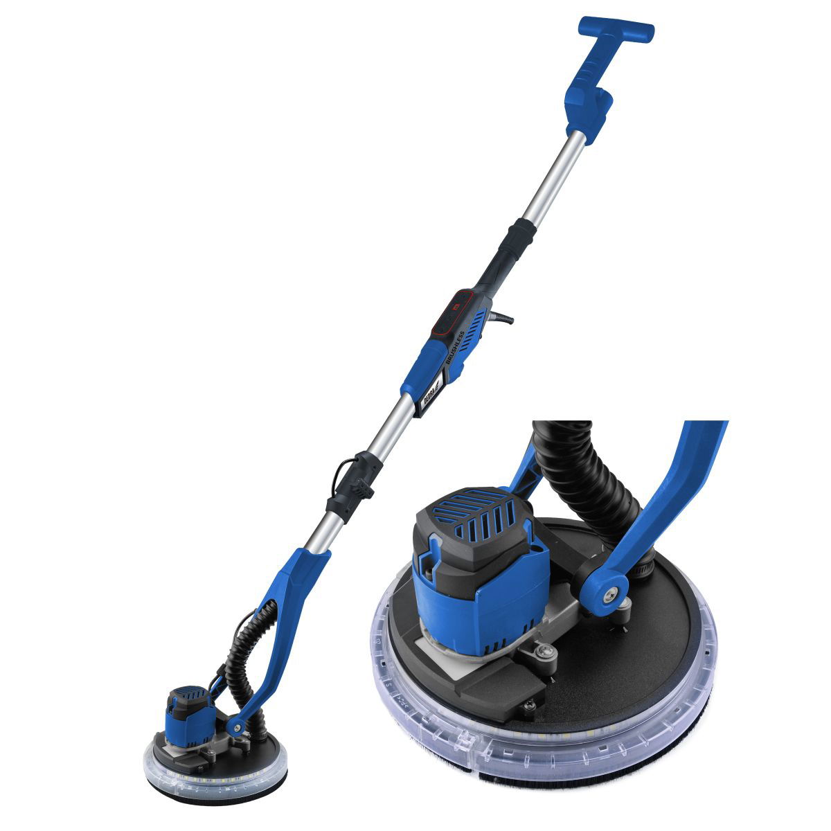 DEDRA Szénkefe nélkül toldatos csiszoló,gipsz,felületekhez 500W termék fő termékképe