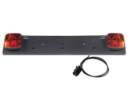 Lámpa+ rendszámtábla tartó termék fő termékképe