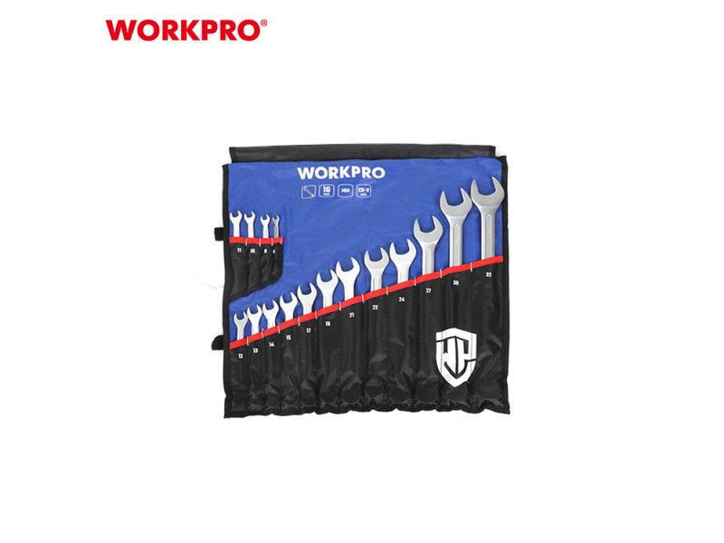 WORKPRO Csillag-villás kulcs készlet Cr-V 16 db termék fő termékképe