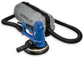 DEDRA 750W kézi fal/gipszkarton csiszoló, 180mm tárcsával, fal/gipszkartonhoz, porelszívóval termék fő termékképe
