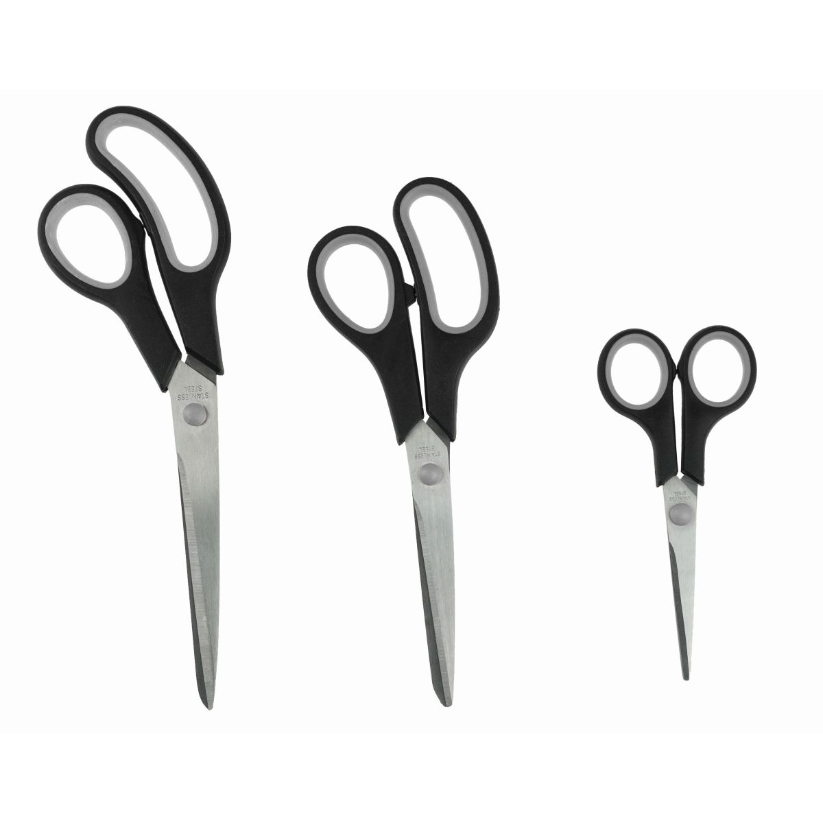 DEDRA Olló készlet 3db,140mm,215mm,245mm termék fő termékképe
