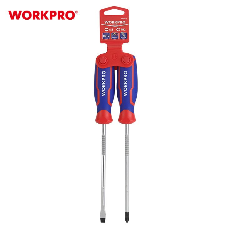 Workpro Csavarhúzó készlet Cr-V 2 db (6.5x150mm, PH2x150mm) termék fő termékképe