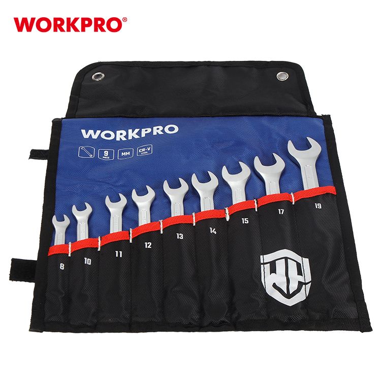 Workpro Csillag-villás kulcs készlet Cr-V 9 db termék fő termékképe