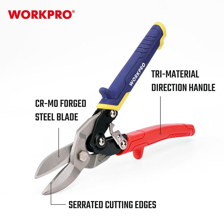 Workpro Lemezvágó olló  egyenes 250 mm termék fő termékképe