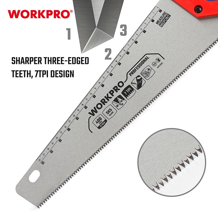 Workpro Kézi fűrész 400 mm termék fő termékképe