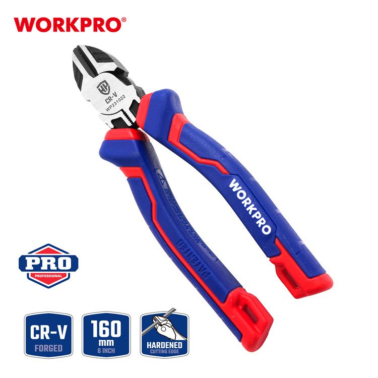 Workpro Oldalcsípő fogó Cr-V 160mm termék fő termékképe