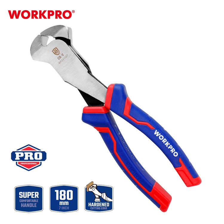 Workpro Homlokcsípő fogó Cr-V 180mm termék fő termékképe