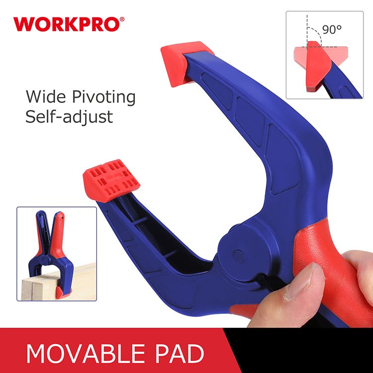 Workpro Rugós szorító csipesz 50 mm termék fő termékképe