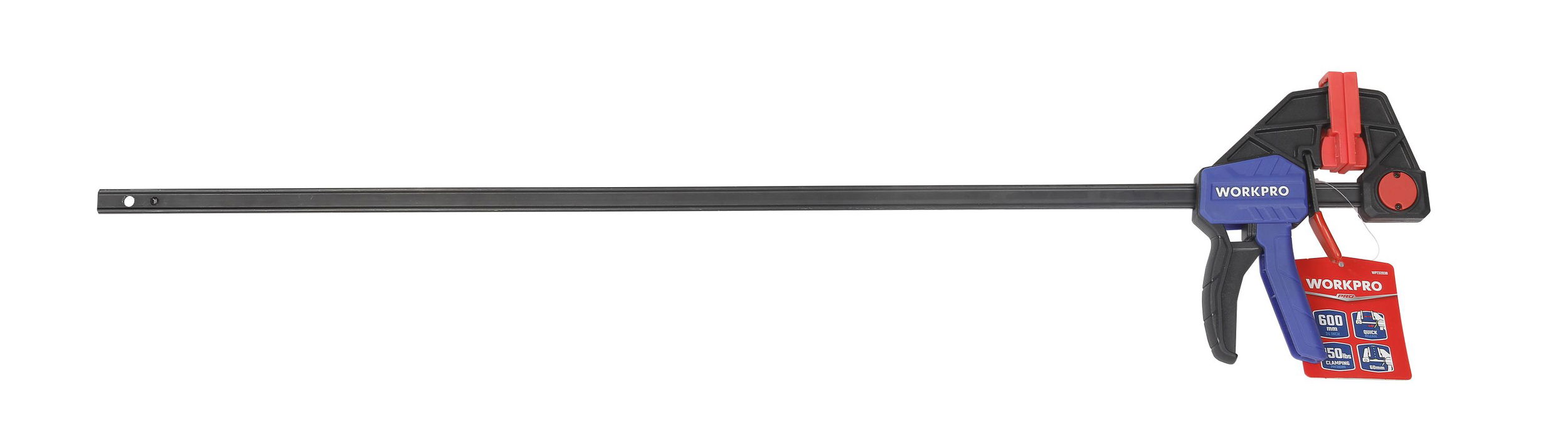 Workpro Pillanatszorító egykezes, gyors kioldású 600 mm termék fő termékképe