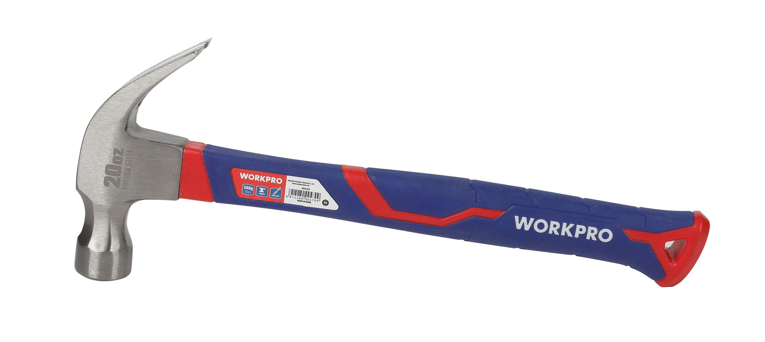 Workpro Kalapács ács, üvegszálas nyél 560g termék fő termékképe