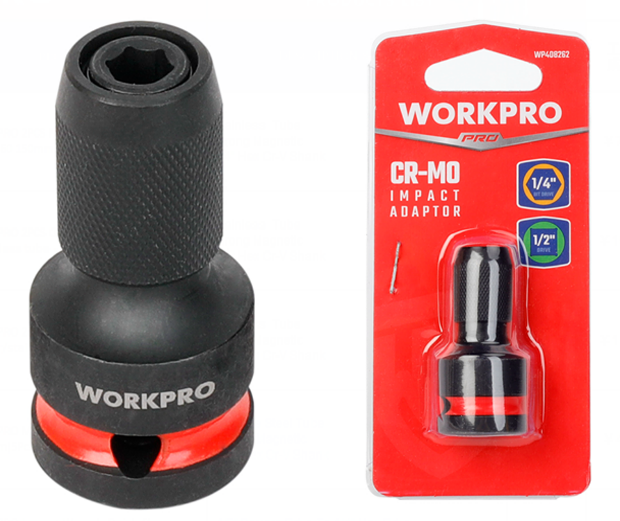 Workpro Átalakító adapter gyorsoldású 1/2"-1/4" termék fő termékképe