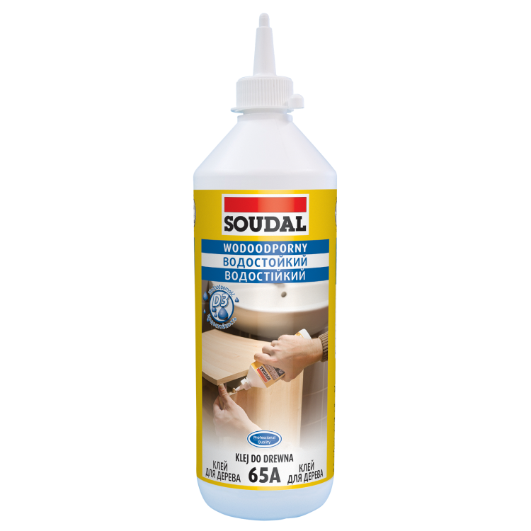 Soudal 65A vízálló faragasztó, 250 g termék fő termékképe