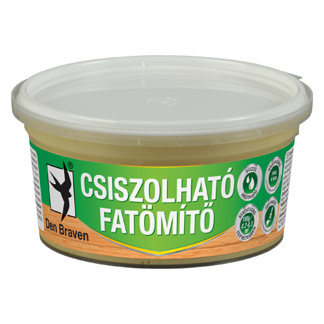 Den Braven Csiszolható fatömítő, fehér, 250 g termék fő termékképe
