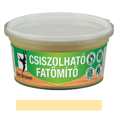 Den Braven Csiszolható fatömítő, fenyő, 250 g termék fő termékképe