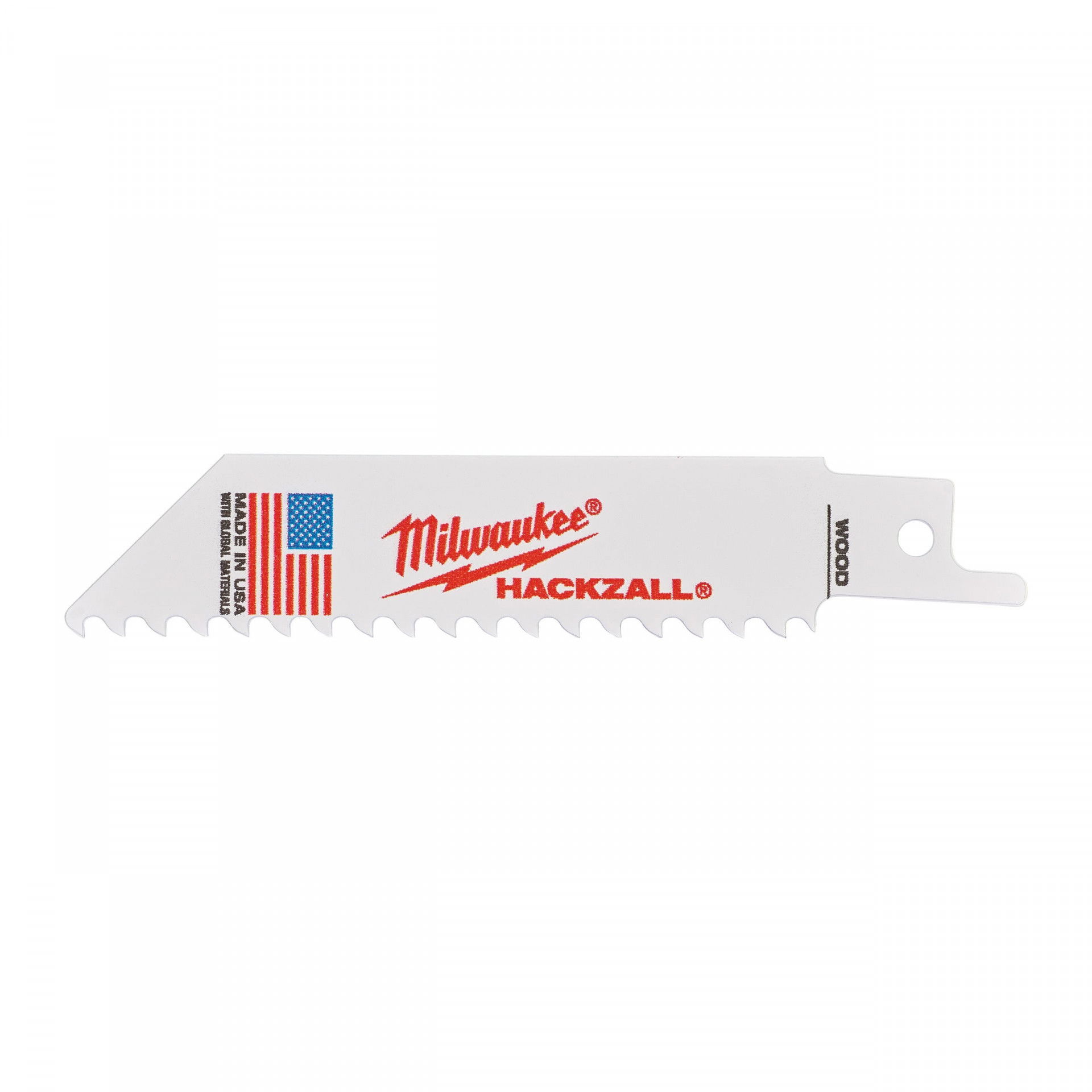 Milwaukee HACKZALL™ szablyafűrészlap, Bi-Met, 100 mm, 6 TPi, 5 db/csomag termék fő termékképe