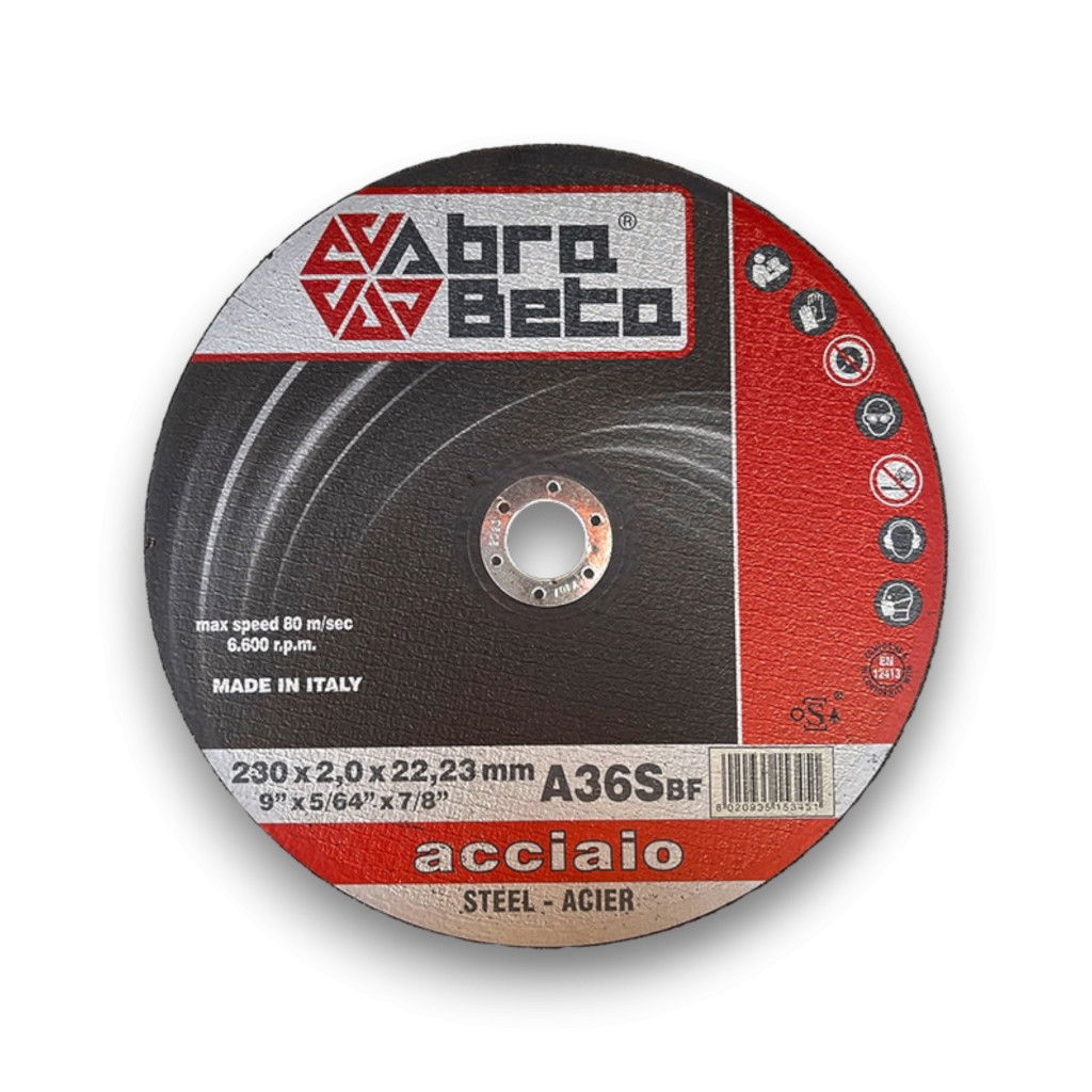 AbraBeta A36S acél 230x2x22,23 10db/csomag termék fő termékképe