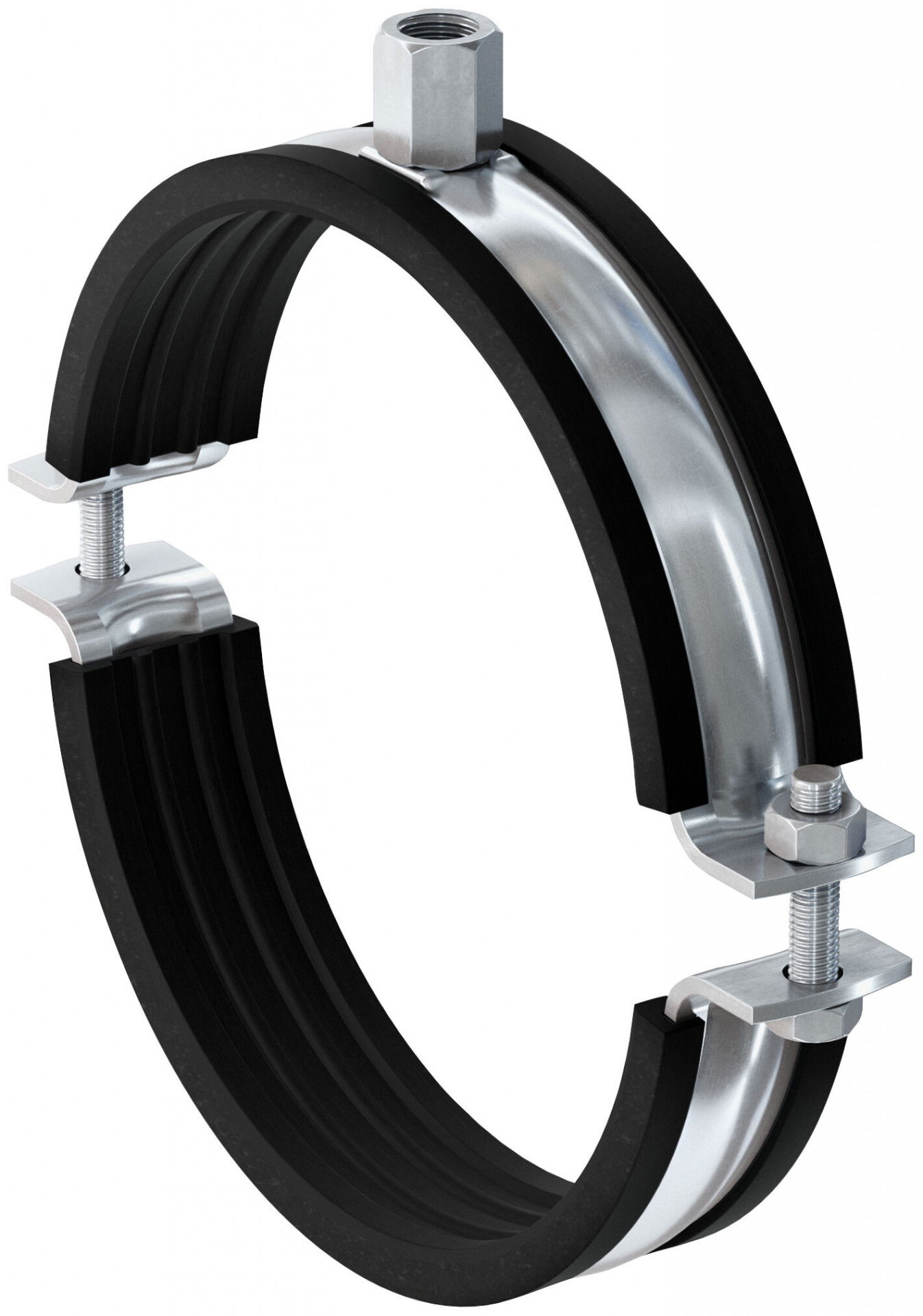 Fischer FRSM 205-214 M16 R masszív gumibetétes bilincs, 10 db/csomag termék fő termékképe