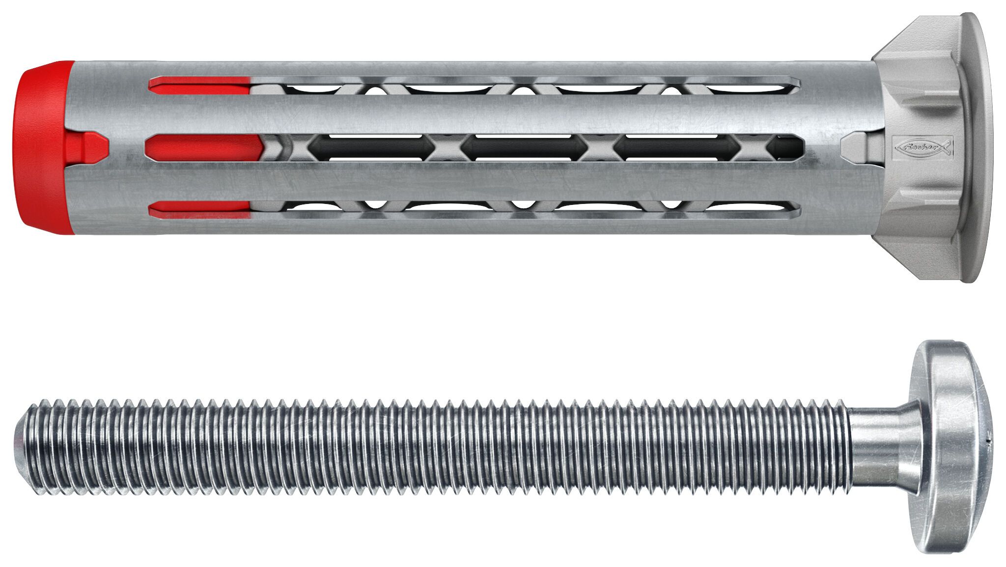 Fischer DuoHM 5 x 55 S TX üreges fém-nylon dübel D-fejű csavarral, TX behajtás, 25 db/csomag termék fő termékképe