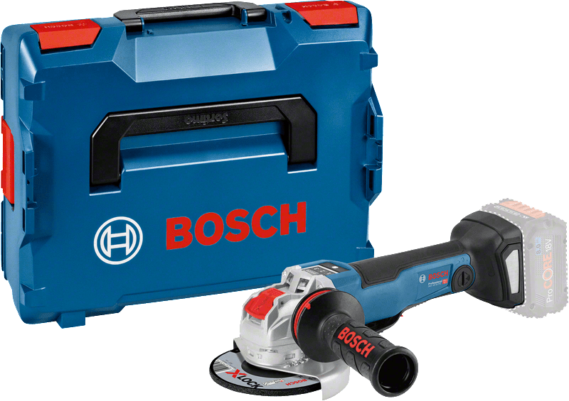 Bosch GWX 18V-10 PSC X-LOCK akkus szénkefe nélküli sarokcsiszoló (akku és töltő nélkül) termék fő termékképe