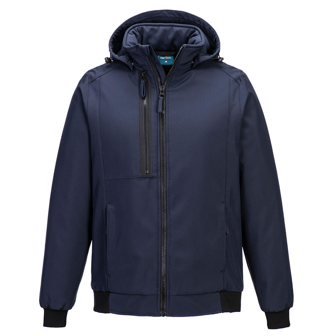 Portwest CD874 - WX2 Eco bélelt softshell dzseki (2L), sötét tengerészkék termék fő termékképe